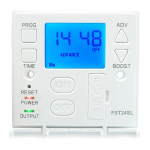 Timeguard FST77SL White 7 Day Slimline Fused Spur Timeswitch