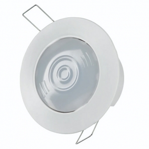 Timeguard HF2R White Round Flush Mount Microwave Ceiling PIR Sensor With 360° Detection & 7m Diameter Detection Zone