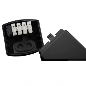 Timeguard MLSA360NP Black 200° | 12m Exterior PIR Sensor With Anti-Creep Zone