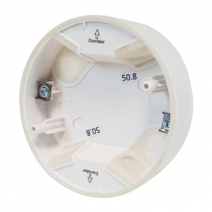 Timeguard PDSMSB White IP55 Suface Mounting Box With BESA Box Support For PDFM361AB & PDFM362AB