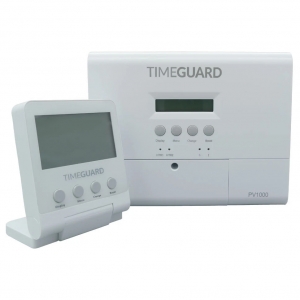 Timeguard PV1000 Boostmaster White IP20 Solar PV Boost Immersion Controller Kit with Main Unit, Display Unit & Sender