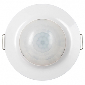 Timeguard STFM360 Sureline White 1000W IP44 Round Flush Mounting 360° | 6m PIR Sensor