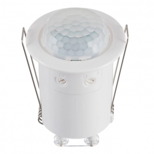 Timeguard STFMMINI Sureline White 1000W IP44 Round Miniature Flush Mounting 360° | 6m PIR Sensor