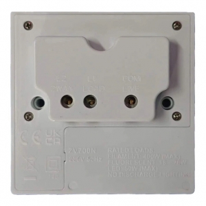 Timeguard ZV700N White 7-Day Digital Programmable Security Light Switch With Optional Dusk Start