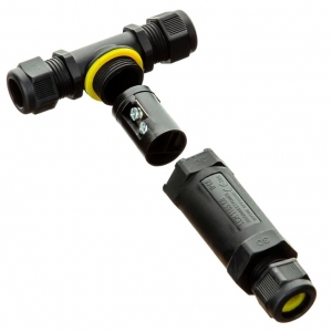 Timeguard WXT68T20 Weathersafe 20A IP68 T-Branch Weatherproof Connector