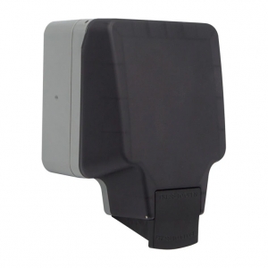 Timeguard TW1207DPN Weathersafe Grey 13A IP66 1 Gang White DP Switchsocket With Neon
