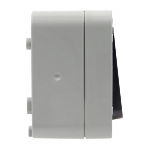 Timeguard TW1221 Weathersafe Grey 20Ax IP66 1 Gang 2 Way Switch With Neon