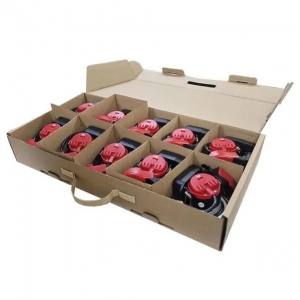 Ansell Lighting APRIP/1/MP1 Prism Pro 10 Pack 240V IP65 CCT & Wattage Selectable Matt White Dimmable Fire Rated LED Downlight 5/7W 560-740Lm