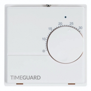 Timeguard TRT032N Electronic Room Thermostat c/w Tamperproof Cover