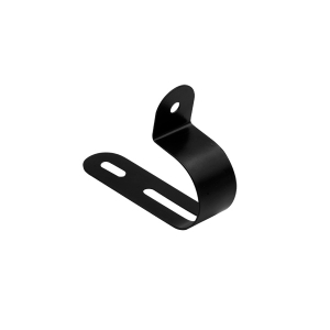 Unicrimp QC6MBK Black Pack 10 All Metal Fire-Resistant Cable Cleats DiaØ: 12.6-15.2mm