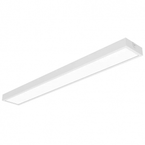 Ansell AGEM5/1/SM3 Gemini UGR19 5ft Self-Test Emergency 25-40W 3300-5800Lm Wattage & 3CCT LED UGR19 Linear Luminaire With Microprism Diffuser