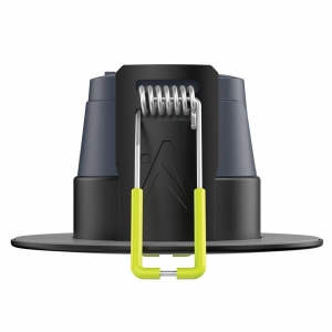 Collingwood Lighting DLT389BLK Black H2 Lite Select 5W 600-650Lm IP65 Fixed 3CCT Selectable LED Fire-Rated Downlight With Fast Fit Connector