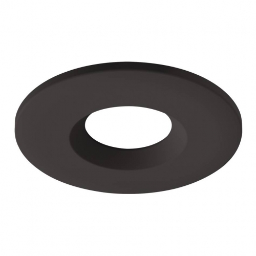 Collingwood Lighting DLSENBBEZ H2 Sense Black Plain Round Bezel For DLSENSE Fixed Downlight