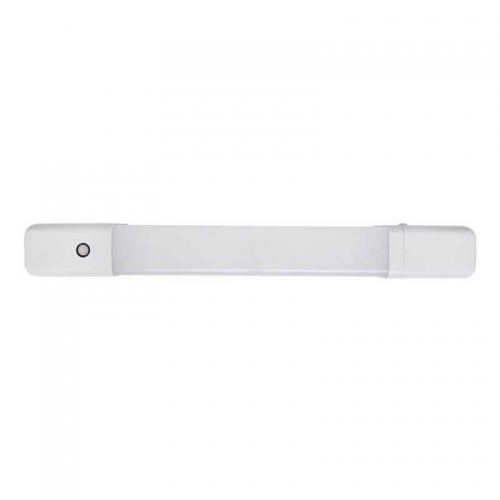 Forum Lighting SPA-45612-MWHT White 10W 1000Lm IP44 3CCT Selectable LED Shaver Light With Integral Shavr Socket & Opal Diffuser