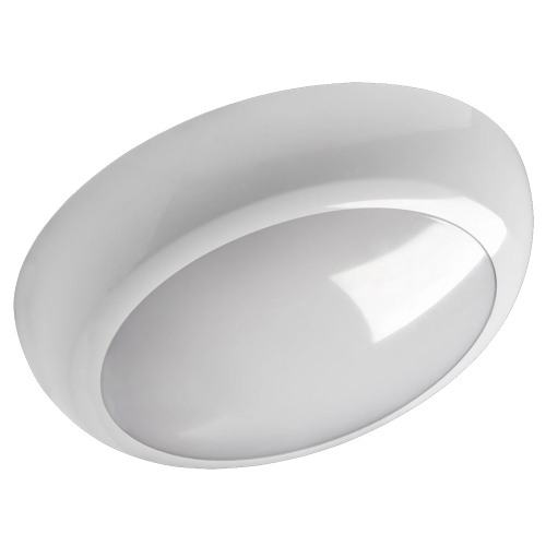 Robus RX100-01 Golf Express Modular White 9.9-17.8W 1190-2000Lm 325mm Round  Wattage + 3CCT Selectable LED Bulkhead With Opal Pro-Diffuser