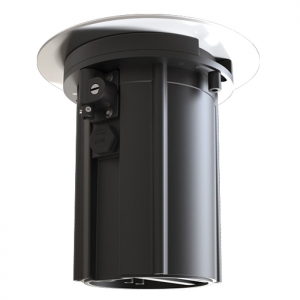 Ansell ATUR2/1/WW Turno Stainless Steel 8W 1000Lm IP67 175mm Round Adjustable LED Driveover Ground Light With Warm White 3000K LEDs & Installation Housing