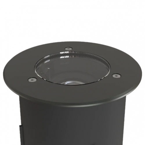 Ansell ATUR3/BZ/BN/1 Turno Brushed Nickel 230mm Round Bezel For ATUR1/1 Adjustable Ground Light