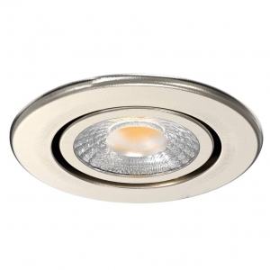 Collingwood Lighting DLT661BSBZ H4 Lite CSP Brushed Steel Adjustable Downlight Bezel For DLT661600A Downlight
