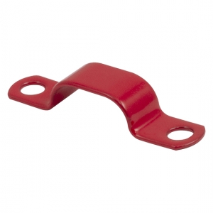 Unicrimp QSC342LSFR Red 7.8mm-9mm (Pack 50) LSF Coated 18th Edition Metal Saddle Clips