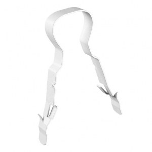 Linian 1LCW608 Fireclip White 6mm-8mm (Pack 100) Single LSF Coated 18th Edition Cable Clip