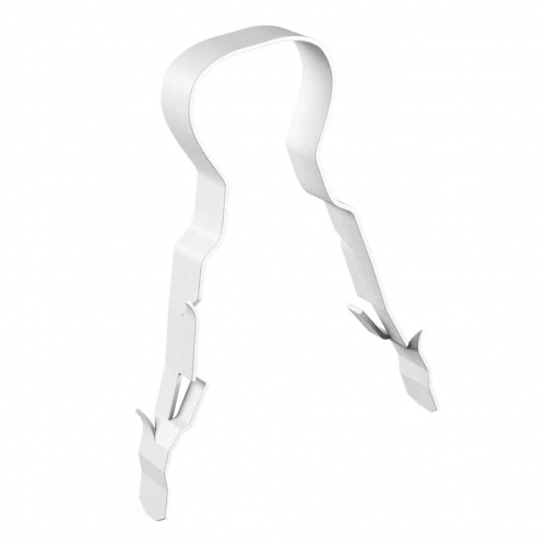 Linian 1LCW682 Fireclip White 6mm-8mm (Pack 100) Double LSF Coated 18th Edition Cable Clip