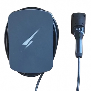 Hypervolt HV3PROAASG050T2 Home Pro 3 7kw 1Ph IP66 Tethered EV Wall Charger With Ethernet + Wi-Fi & 5m Type 2 Lead - Space Grey