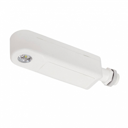 Collingwood Lighting EMBOLTSOPEN Salvus White IP65 3-Hour Non-Maintained Bolt-On Self-Test Emergency Conversion Pack With Open Area Lens