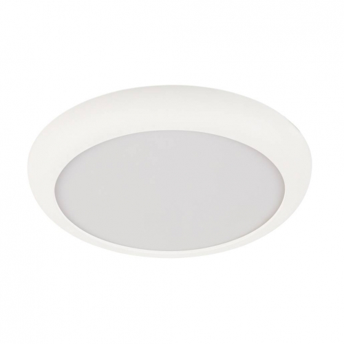 Collingwood Lighting CDL0218S CDL02 White IP44 12-18W 1250-2000Lm 220mm Round Wattage & Colour Selectable LED Commercial Downlight