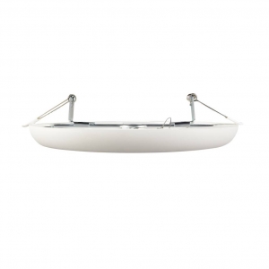 Collingwood Lighting CDL0218S CDL02 White IP44 12-18W 1250-2000Lm 220mm Round Wattage & Colour Selectable LED Commercial Downlight