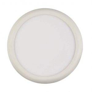 Collingwood Lighting CDL0218S CDL02 White IP44 12-18W 1250-2000Lm 220mm Round Wattage & Colour Selectable LED Commercial Downlight
