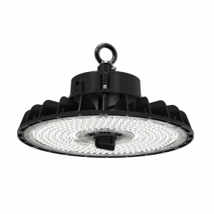 Collingwood Lighting HBA4V Area Bay Matt Black IP65 240W 38000Lm 315mm Round Dimmable LED High Bay With Cool White 4000K LEDs