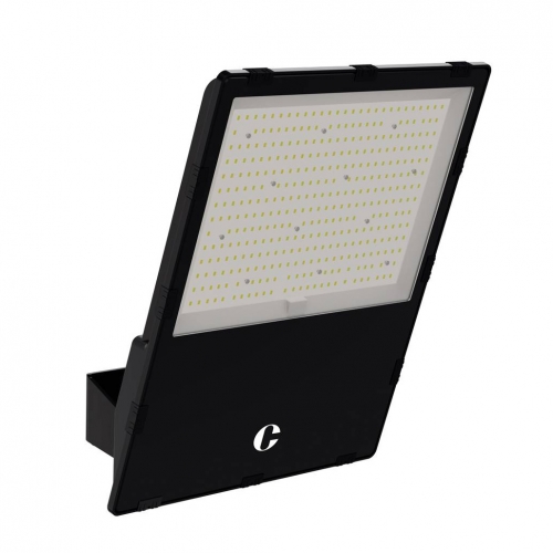 Collingwood Lighting IFLB3N30 Indy K3 Black IP65 300W 44000Lm Commercial Symmetrical LED Floodlight With Warm White 3000K LEDs