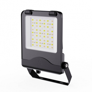 Collingwood Lighting IFLB1NACSP Indy K3 CSP Black IP66 50-100W 6750-14725Lm Commercial Wattage & Colour Selectable Asymmetric LED Floodlight