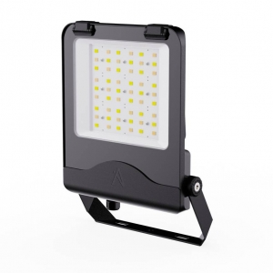 Collingwood Lighting IFLB2NACSP Indy K3 CSP Black IP66 100-200W 13500-29450Lm Commercial Wattage & Colour Selectable Asymmetric LED Floodlight