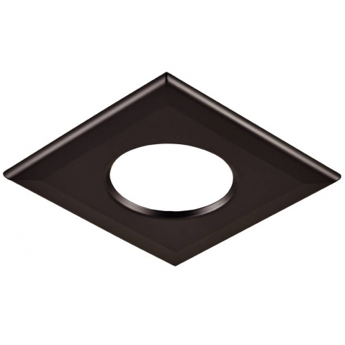 Collingwood Lighting SQB360BLK H2 Pro Black 90mm Square Twist & Lock Bezel