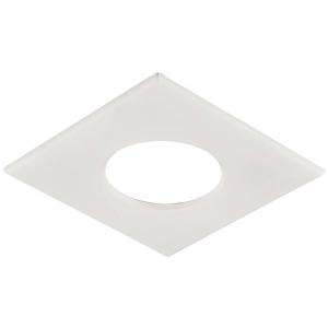 Collingwood Lighting SQB360MW H2 Pro Matt White 90mm Square Twist & Lock Bezel