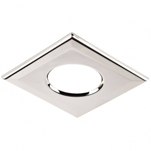 Collingwood Lighting SQB360SIL H2 Pro Silver 90mm Square Twist & Lock Bezel