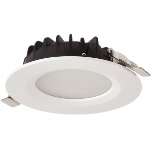 Collingwood Lighting THL1T Thea Lite CSP White IP54 10W 1100-1200Lm 120mm Round Dimmable LED Commercial Downlight With TP(a) Diffuser