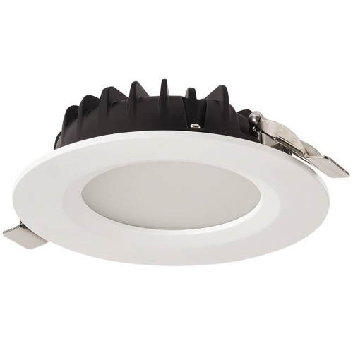 Collingwood Lighting THL1T Thea Lite CSP White IP54 10W 1100-1200Lm 120mm Round Dimmable LED Commercial Downlight With TP(a) Diffuser