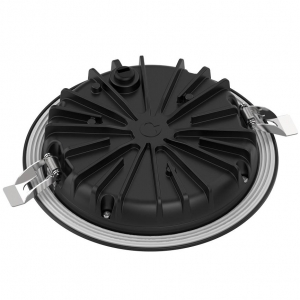 Collingwood Lighting THLB2T Thea Lite CSP Black IP54 14W 1550-1680Lm 170mm Round Dimmable LED Commercial Downlight With TP(a) Diffuser