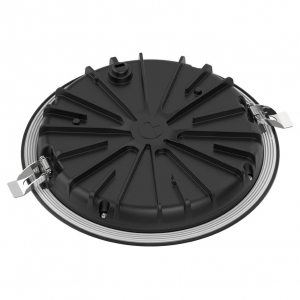 Collingwood Lighting THLB3T Thea Lite CSP Black IP54 20W 2200-2400Lm 220mm Round Dimmable LED Commercial Downlight With TP(a) Diffuser