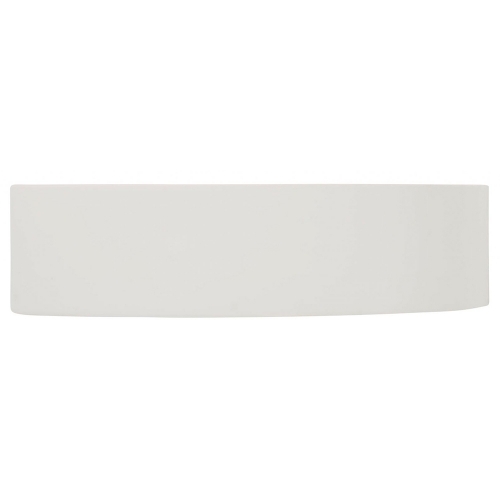 Forum Lighting INL-37220 Baza White Plaster IP20 Up + Down Half-Round Wall Light (Can Be Painted) - Requires 1 x 6W Candle SES LED Lamp 240V