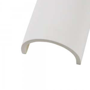 Forum Lighting INL-37221 Osuna White Plaster IP20 Up + Down Cylindrical Wall Light (Can Be Painted) - Requires 1 x 3W G9 LED Lamps 240V