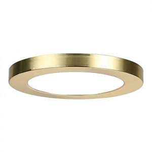 Forum Lighting SPA-35712 Tauri Satin Brass 139mm Round Magnetic  Trim Ring For Tauri SPA-34008-WHT Fitting