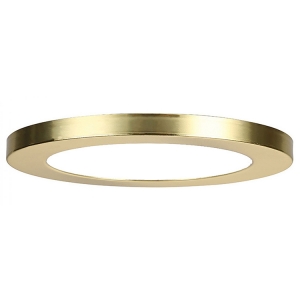 Forum Lighting SPA-35718 Tauri Satin Brass 217mm Round Magnetic  Trim Ring For Tauri SPA-34009-WHT Fitting