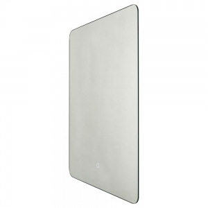 Forum Lighting SPA-44393 Mar Mirrored Glass IP44 41W 1319Lm  Illuminated LED Bathroom Mirror Light With Cool White 4000K LEDs, ON/OFF Touch Switch & Demist Pad 240V