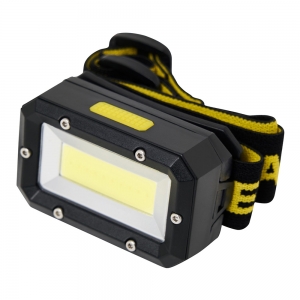 Stanley SXLS50109E IP44 300Lm Rechargeable LED Head Torch With Front + Side LEDs, Wave Sensor Control, 3 Power Settings
