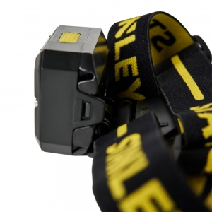 Stanley SXLS50109E IP44 300Lm Rechargeable LED Head Torch With Front + Side LEDs, Wave Sensor Control, 3 Power Settings