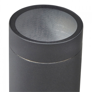 Forum Lighting ZN-40001-ANTH Morro Anthracite IP65 300mm Up + Down GU10 Tubular Wall Light  - Requires 2 x 7W GU10 LED Lamps 240V