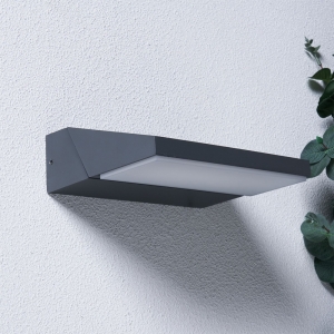 Forum Lighting ZN-44245-ANTH Rayu Anthracite IP65 13W 500Lm LED Up or Down Wall Light With Cool White 4000K LEDs 240V